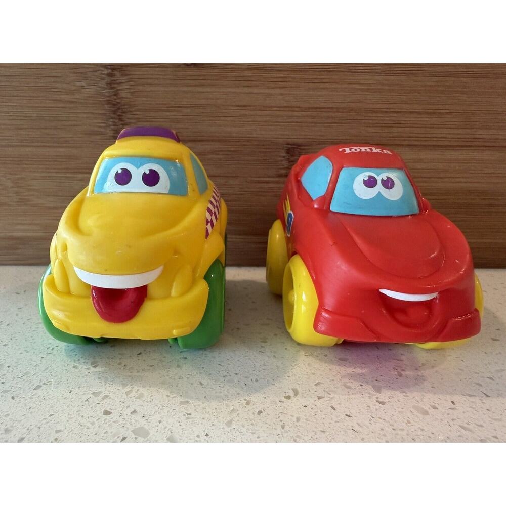 Tonka Lil Chuck and Friends Plastic Toy Trucks Cars Hasbro 2004/2005‎